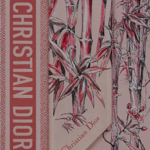 디올 Toile de Jouy Natura 미차 스카프 오렌지 이미지