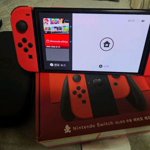 스위치 oled레드 이미지