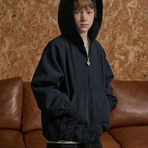 히로 산 옥스포드 후드 점퍼 네이비 150