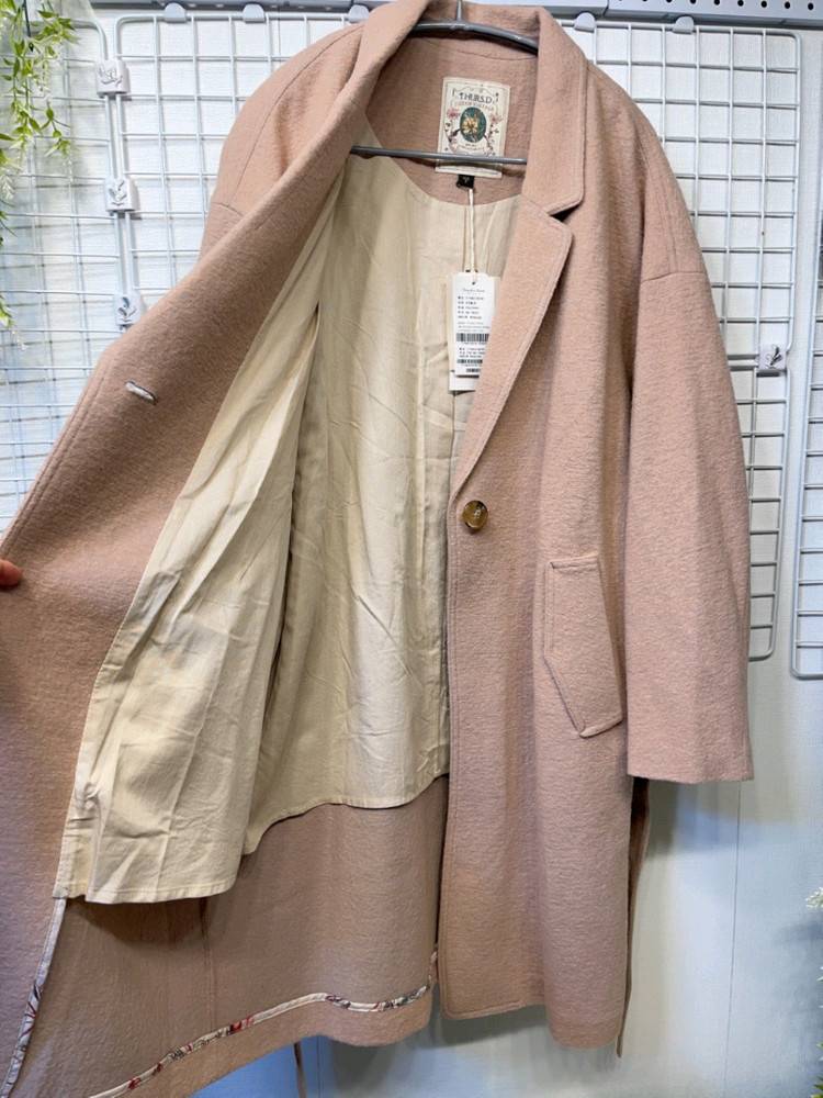 특가 새옷 S , M 싱글 봄 코트 써스데이아일랜드 t178mct231w--4