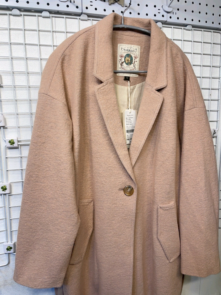 특가 새옷 S , M 싱글 봄 코트 써스데이아일랜드 t178mct231w--6