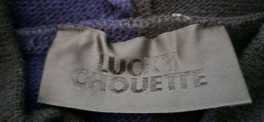 럭키슈에뜨 후드 니트 롱티 겸 미니원피스 럭키슈에뜨 니트--6