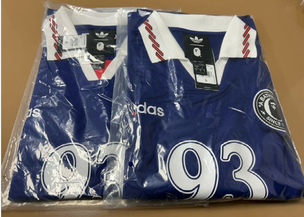 L XL 아디다스 베이프 반팔 플레임 저지 재팬 아코탭 미개봉 미시착 새싱품 이미지