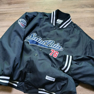 saintpain 세인트페인 바시티 누빔 점퍼 자켓 과잠 야구