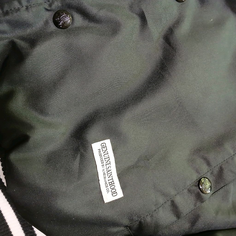 saintpain 세인트페인 바시티 누빔 점퍼 자켓 과잠 야구--6