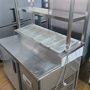 반찬냉장고 토핑냉장고 상부선반포함 이미지