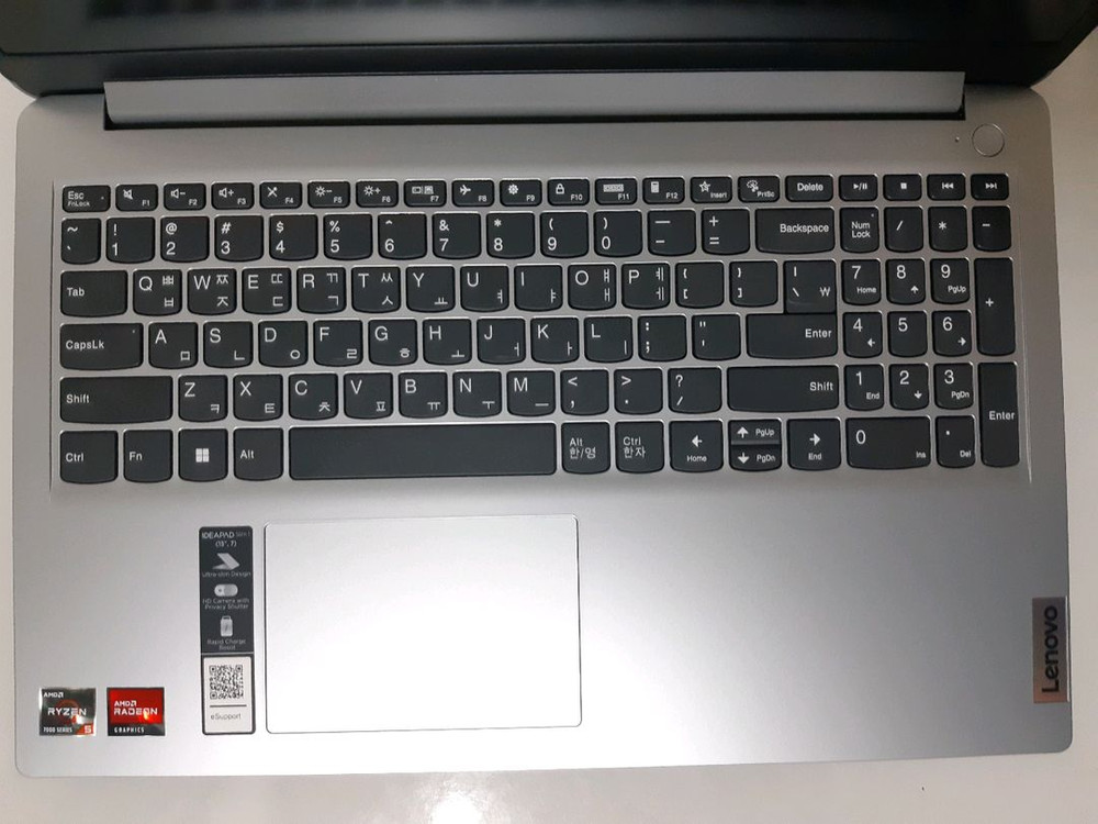 레노버 노트북 아이디어패드 Slim1-15AMN7 R5--7