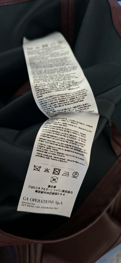 77 아르마니익스체인지 원피스 77사이즈--4