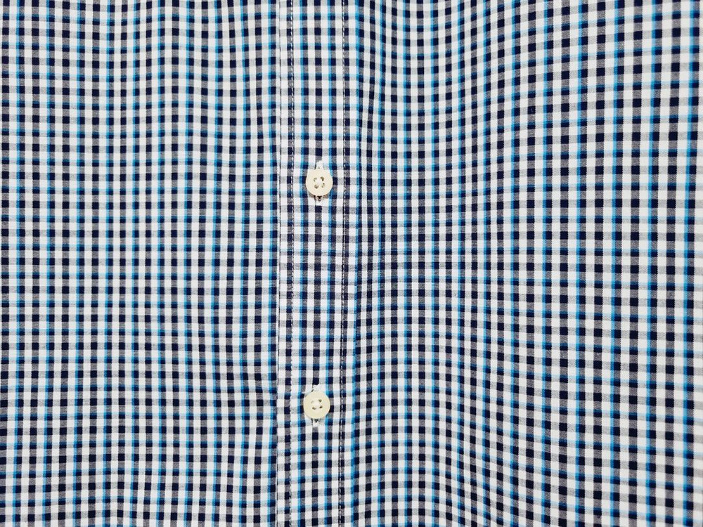 남성 라코스테 체크패턴 긴팔 남방 셔츠--7