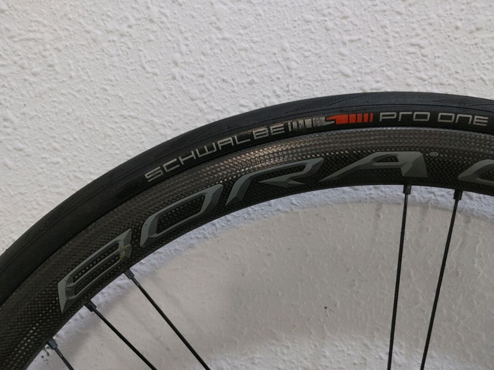 컨디션상]] 정품 캄파놀로 보라원 클린처 35 림브 카본휠셋 팝니다. (88만원) 이미지