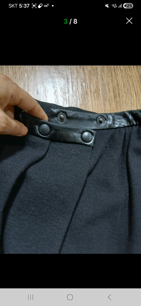 마쥬 울 미니스커트.36사이즈.폭탄세일 이미지