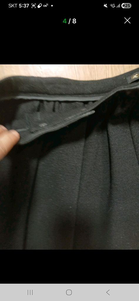 마쥬 울 미니스커트.36사이즈.폭탄세일 이미지