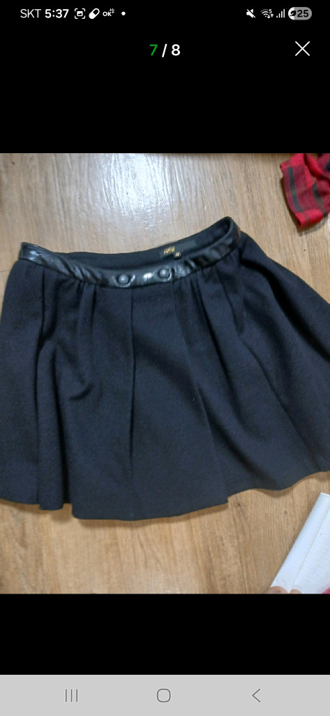 마쥬 울 미니스커트.36사이즈.폭탄세일 이미지