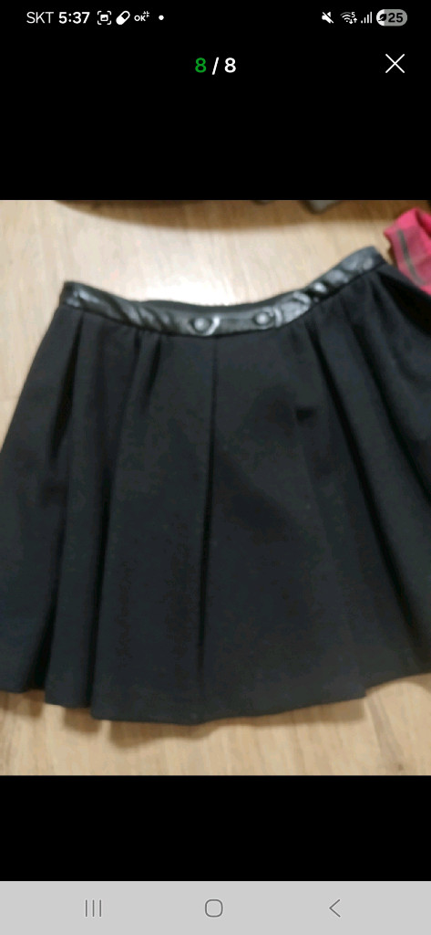 마쥬 울 미니스커트.36사이즈.폭탄세일 이미지