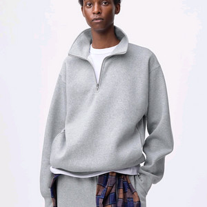 GU 헤비웨이트스웨트하프집풀오버 L