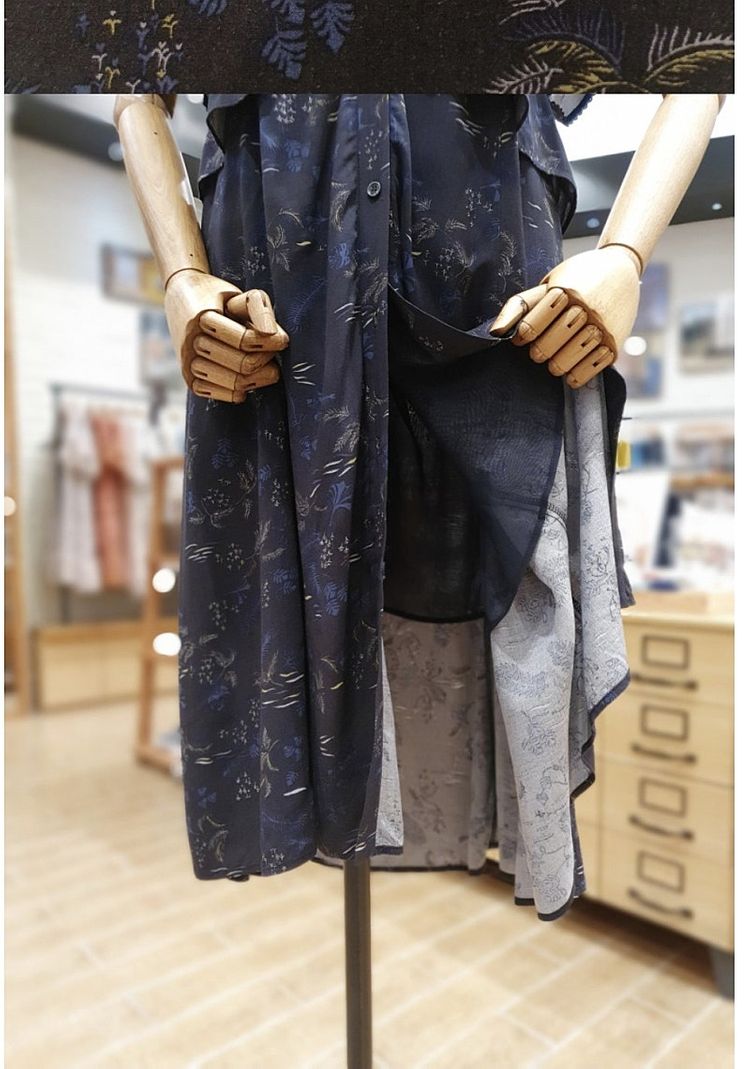 새상품 S 풀오픈 프릴 원피스 써스데이아일랜드 t206mop131w--7