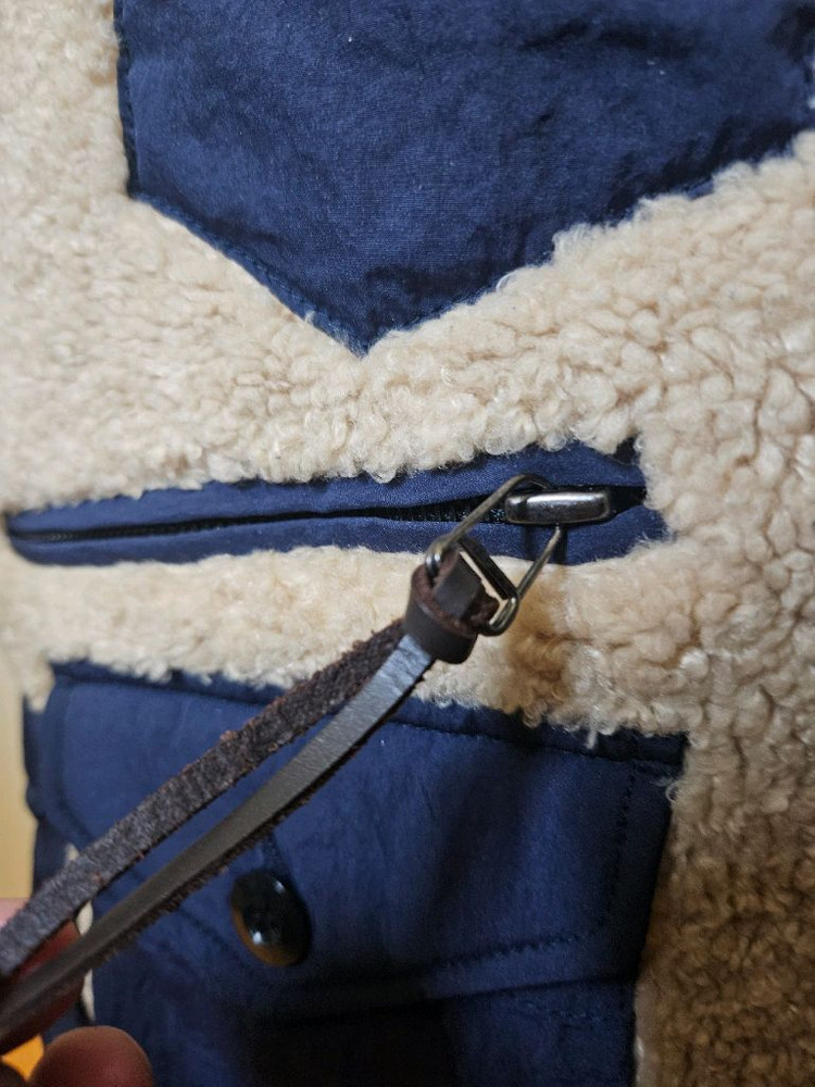 95 M) 이스트로그 트레블러 베스트 플리스 후리스 베이지 이미지