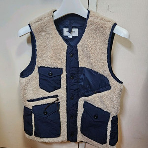 95 M) 이스트로그 트레블러 베스트 플리스 후리스 베이지 이미지