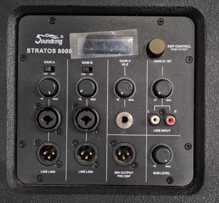 사운드킹 스트라토스8000 액티브스피커--1