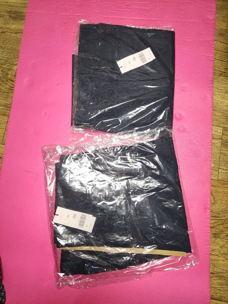 새옷)CERINI 네이비 남성 정장 바지 30 이미지