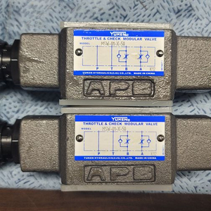 [미사용/정품] YUKEN(유켄) Throttle & Check Modular Valve MSW-01-X-50 이미지