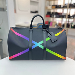 [중고명품 럭스올 울산점]루이비통 버질아블로 레인보우 타이가 키폴 50