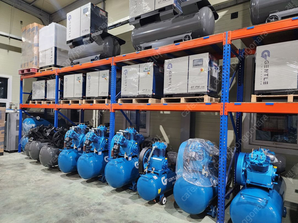 중고 중고압 5마력 400리터 콤프레샤 카센타 정비소용--7