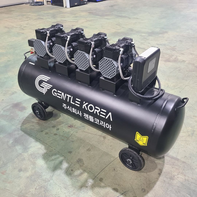 오일프리 8.5마력 콤프레샤 리퍼 중고 콤프레셔--1