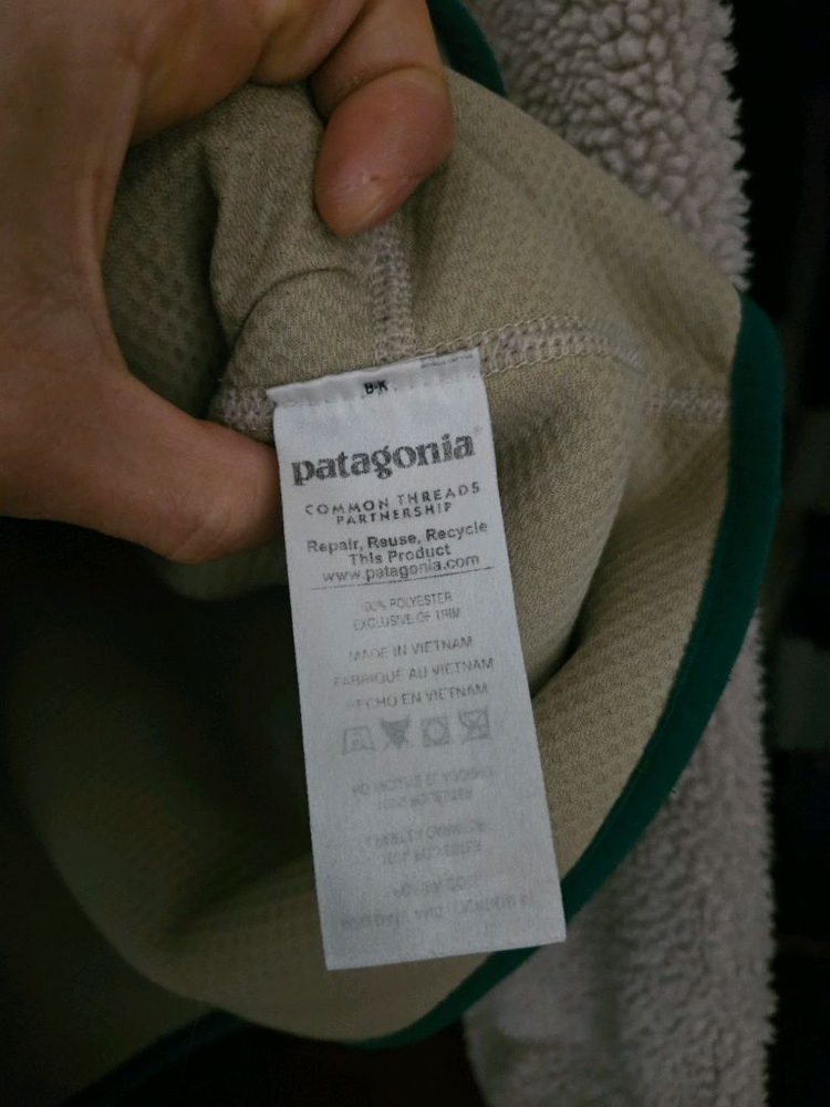 파타고니아 레트로 파일 플리스 자켓 M 후리스 신칠라 그린 이미지