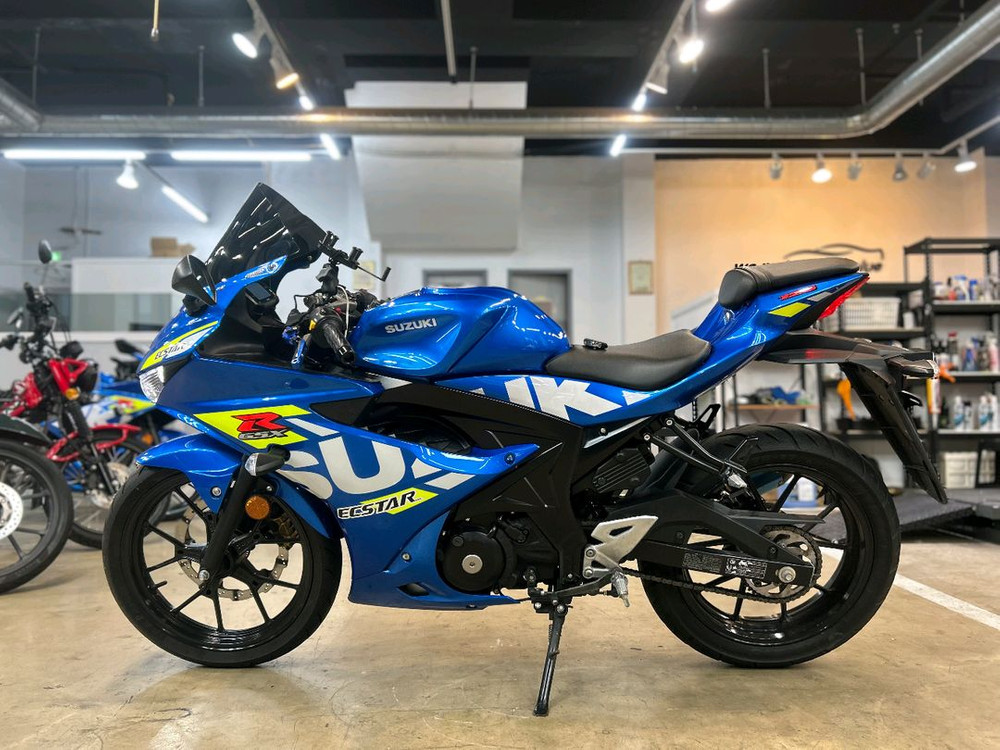 스즈키 GSX-R125 23년 1만km 병적관리차량--4