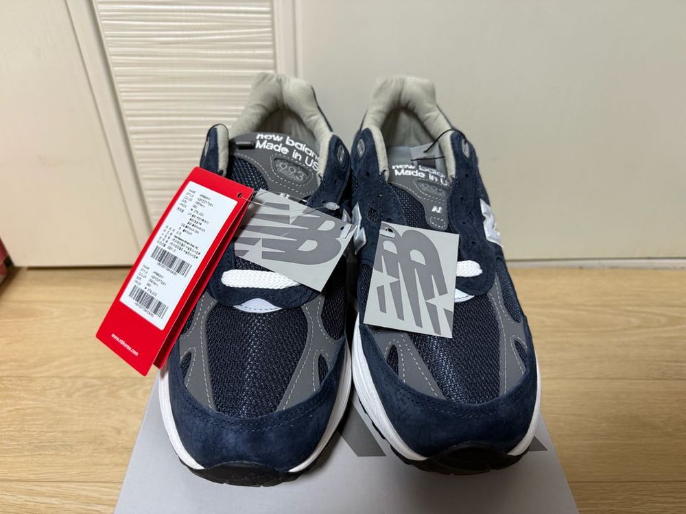 뉴발란스 993 네이비 새제품 280 판매합니다 이미지