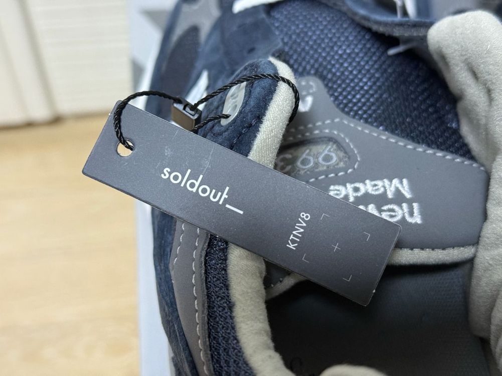 뉴발란스 993 네이비 새제품 280 판매합니다 이미지