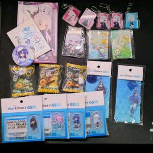 블루아카이브 공식 굿즈 모음