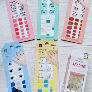 젤페디 스트립 & KISS 프레스앤고 네일팁 총 6종