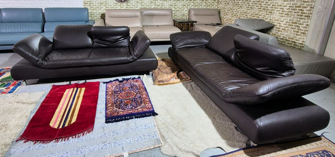 독일 코이노 리볼리 전체천연가죽 3인용,2인용 소파(개당85만원) 이미지