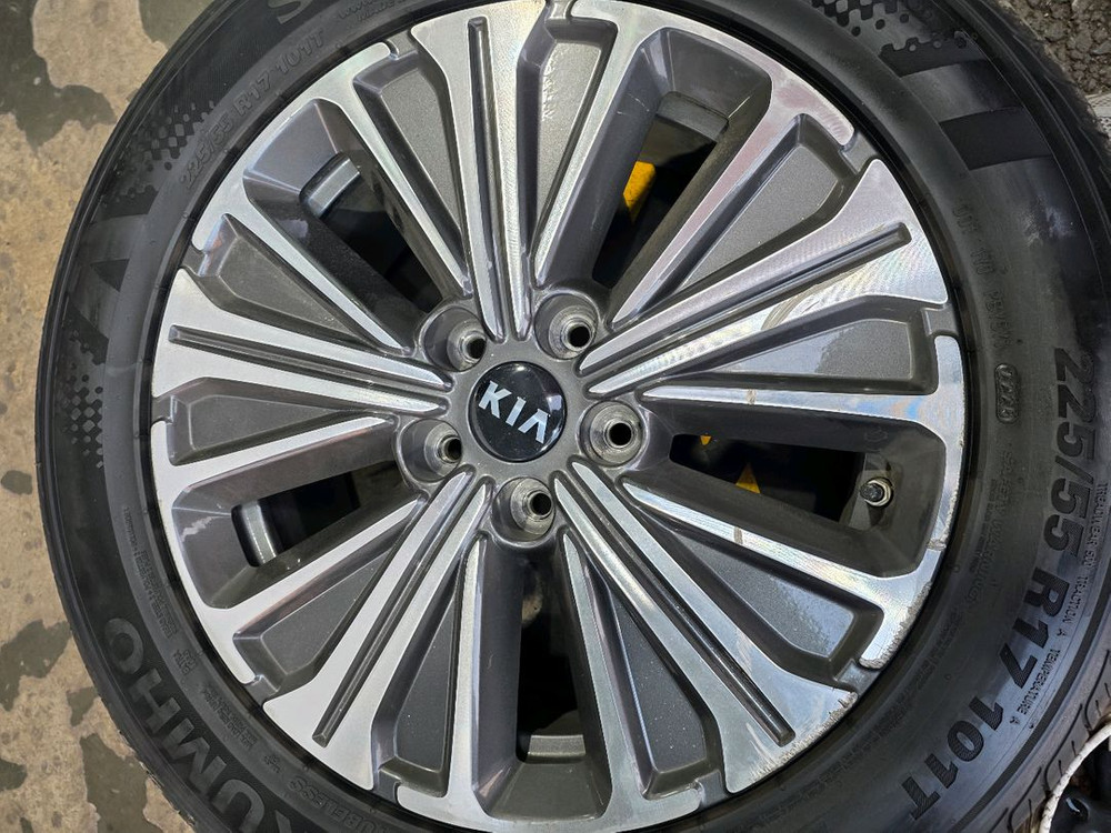 k7하브 17인치 순정 휠타이어 세트 이미지