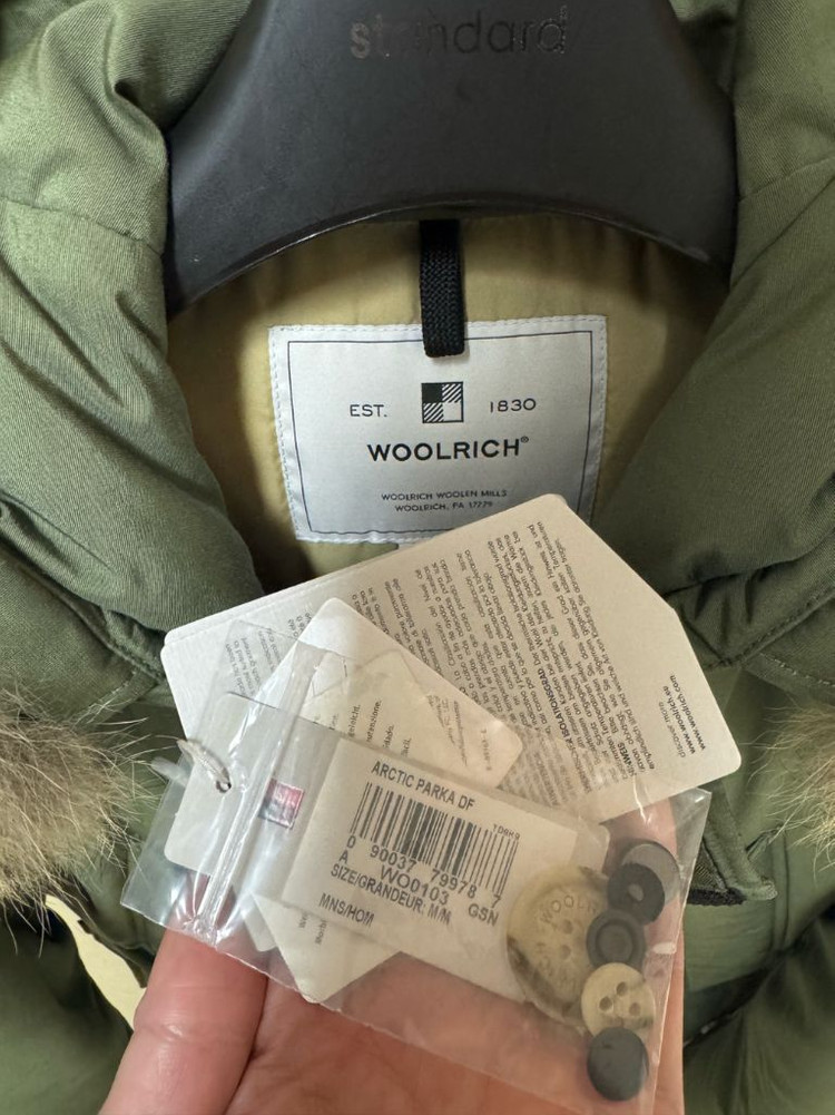 울리치 아크틱 파카 L 카키 S급--1