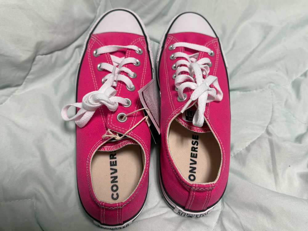 컨버스 척테일러 로우 핑크 260--2