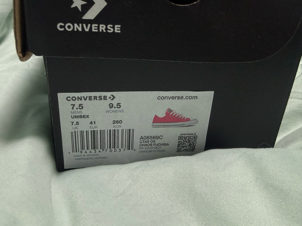 컨버스 척테일러 로우 핑크 260--4