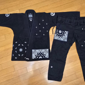 바이탈 반다나 주짓수도복 블랙 a0판매합니다 이미지