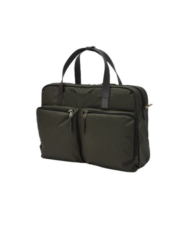 제로라운지 코듀라 브리프케이스 카키--5