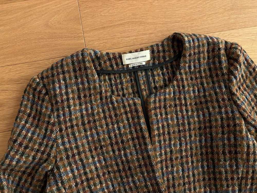 이자벨마랑 에뚜왈 트위드 자켓 38--1