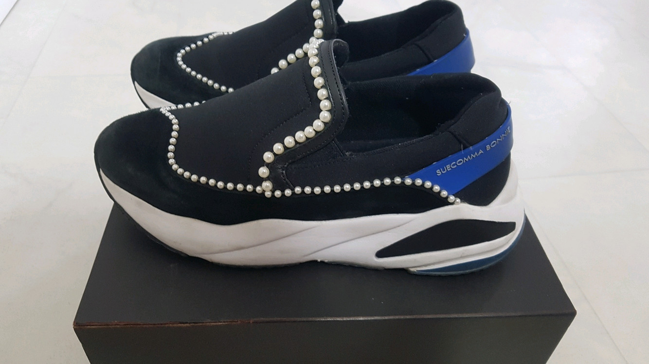 슈콤마보니 진주스니커즈--1