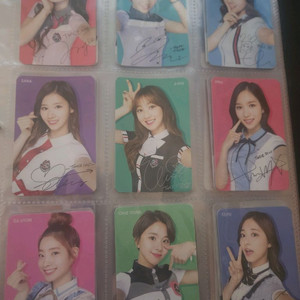 트와이스 스쿨룩스 포카 세트 팝니다. 이미지