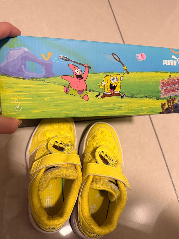 푸마x스폰지밥 아동용 슬립스트림 운동화 170-180 이미지
