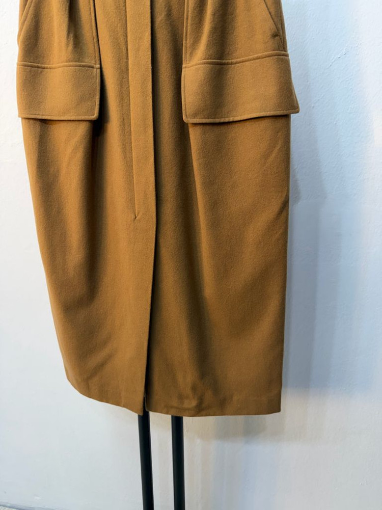 정품) 시스템 한섬 20ss 캐시미어 스커트 치마 64(28)--2