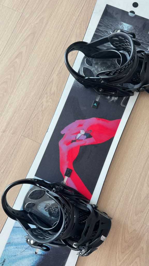 버튼 스노우보드 talent & ESCAPADE 바인딩--3