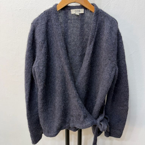 정품) COS 코스 여성 그레이 가디건 S