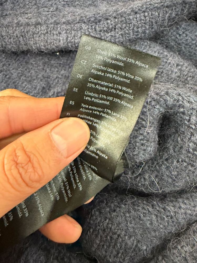 정품) COS 코스 여성 그레이 가디건 S--7