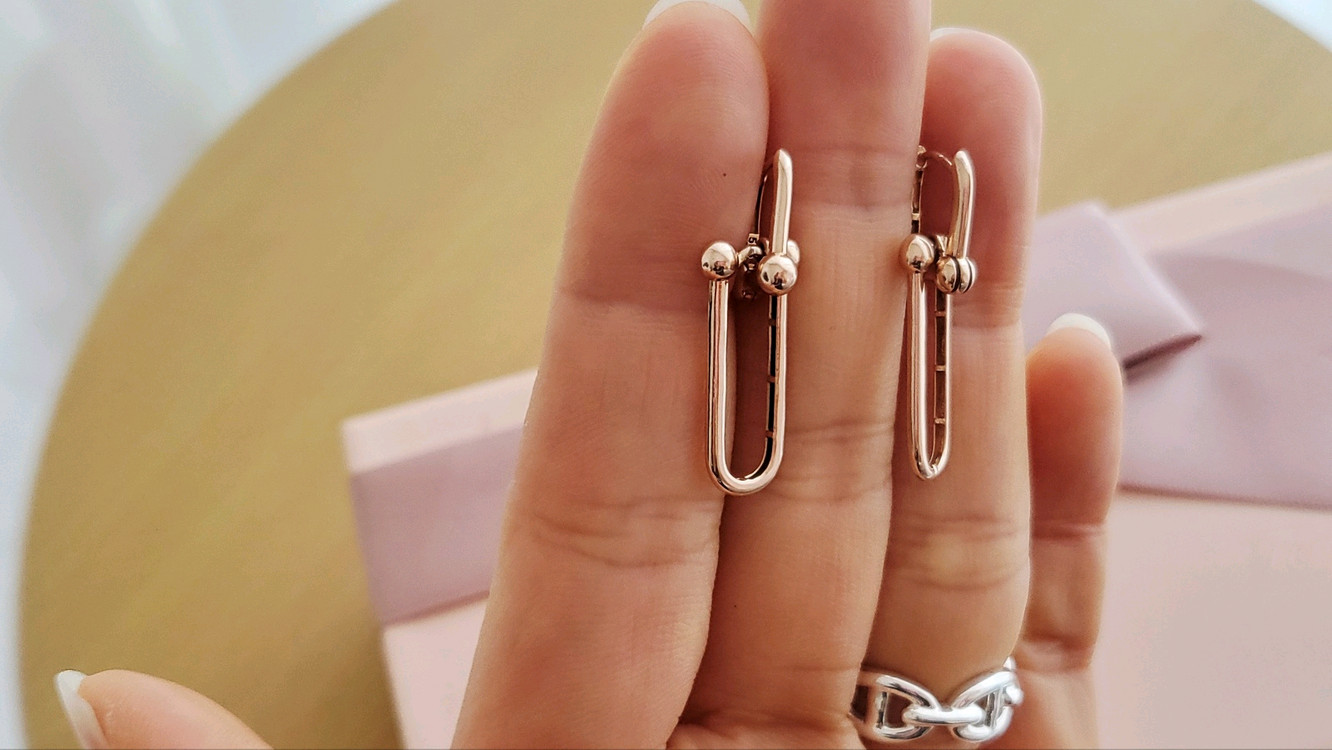 14k귀걸이 한쌍--1